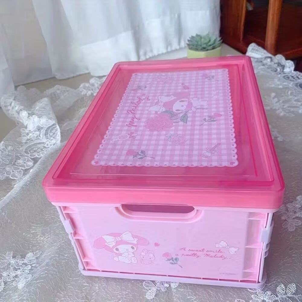#MEL-108 Acrylic Pop-up Storage Container - My Melody
